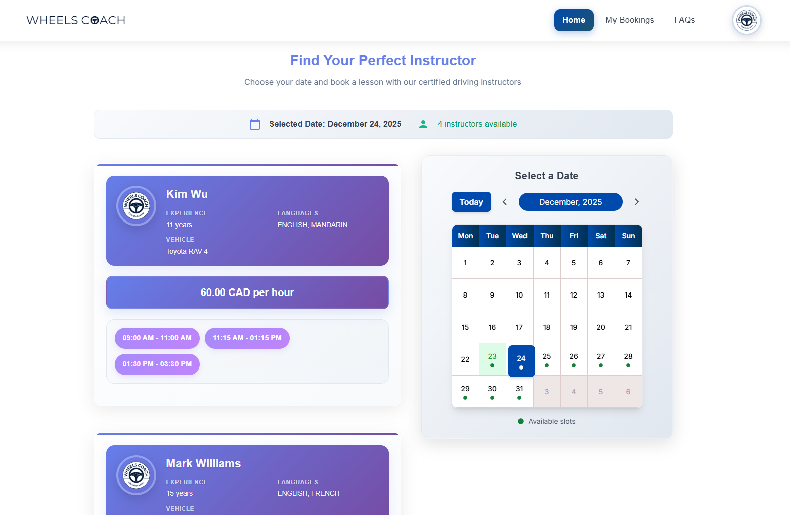 WheelsCoach Homepage